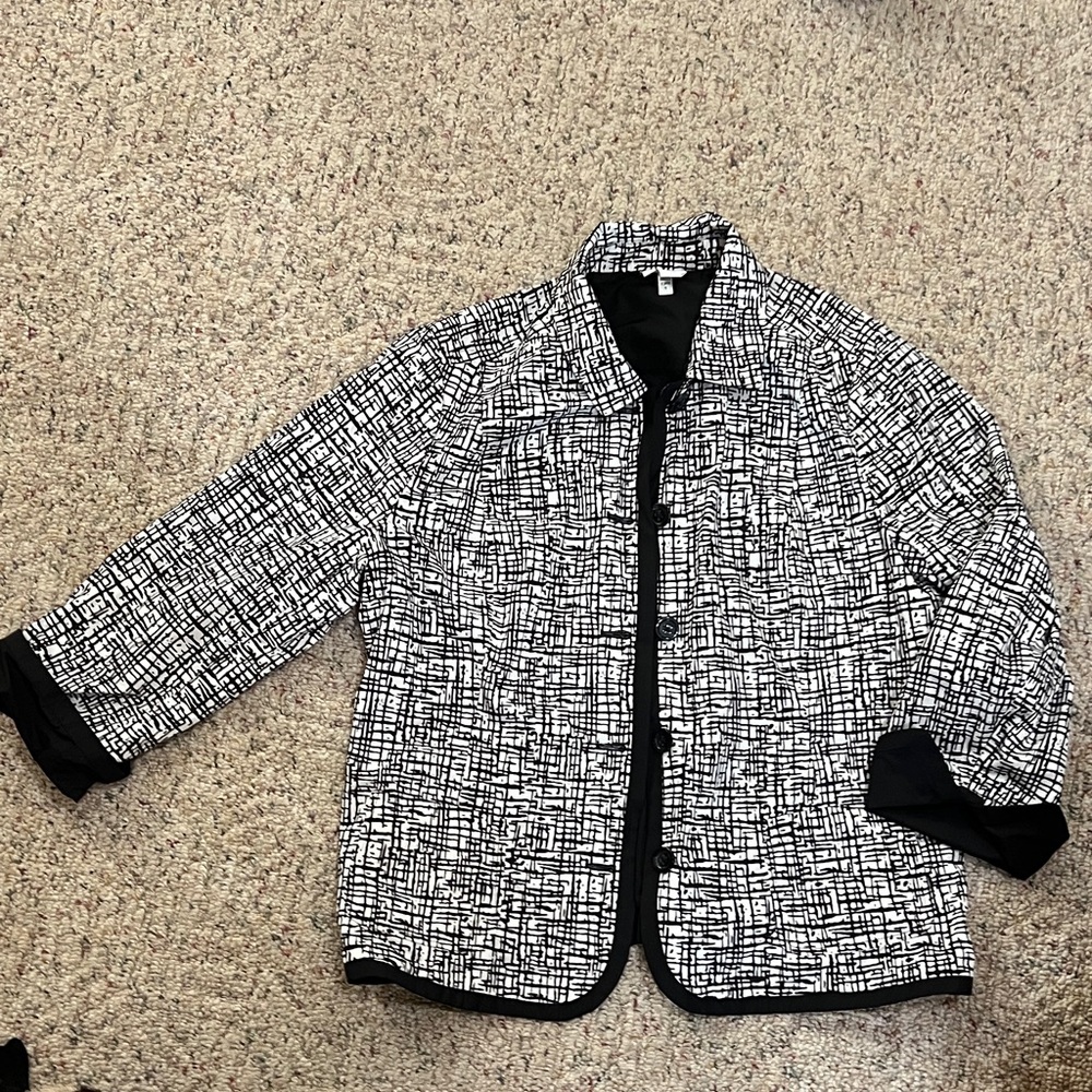 Chico's Abstract Jacket